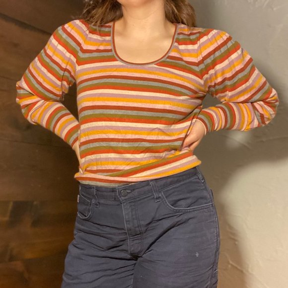 NWT: Madewell Striped Sweater - Picture 1 of 11